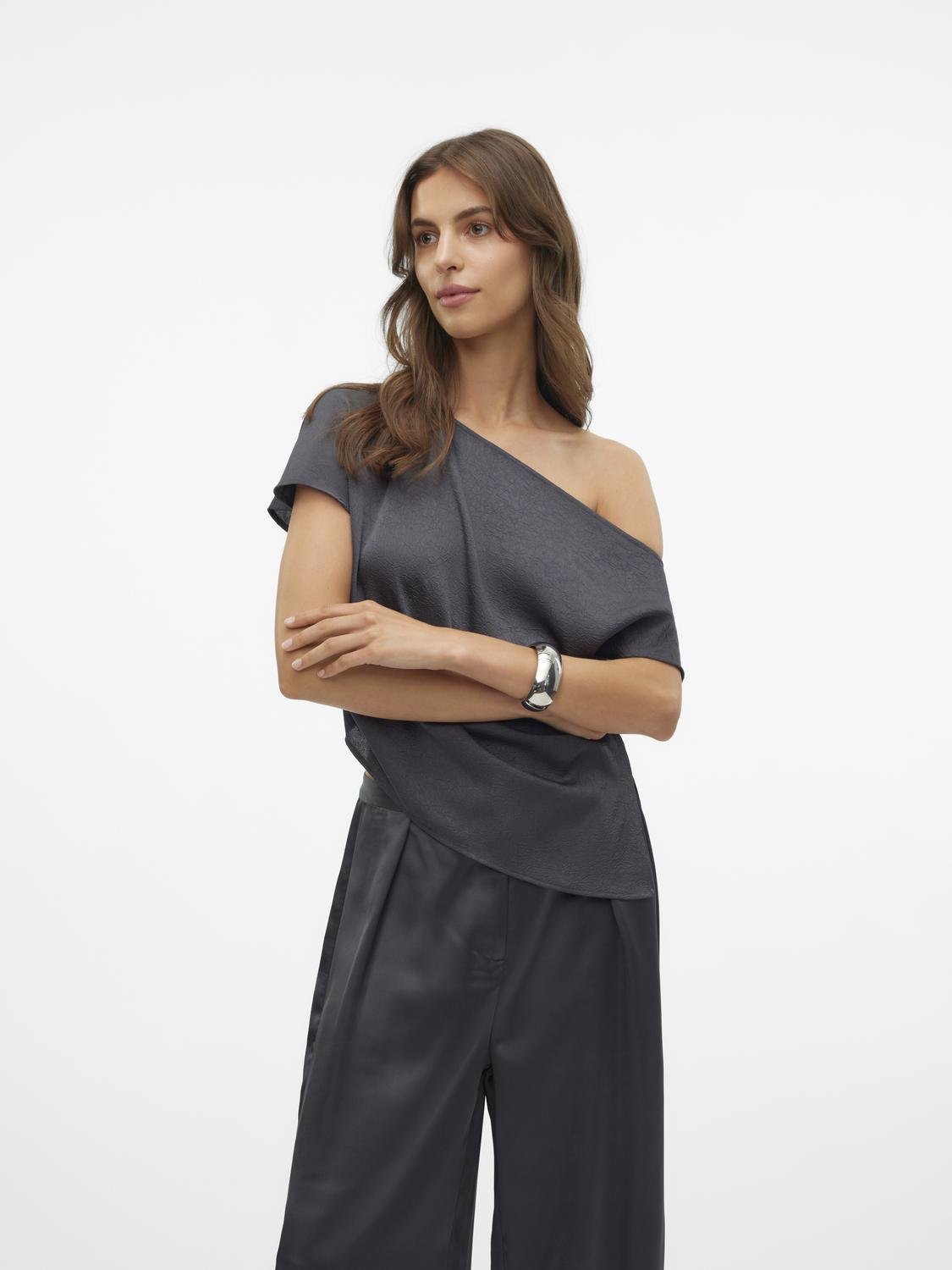 VMESSA Top - Asphalt - VERO MODA & VILA Bergvik